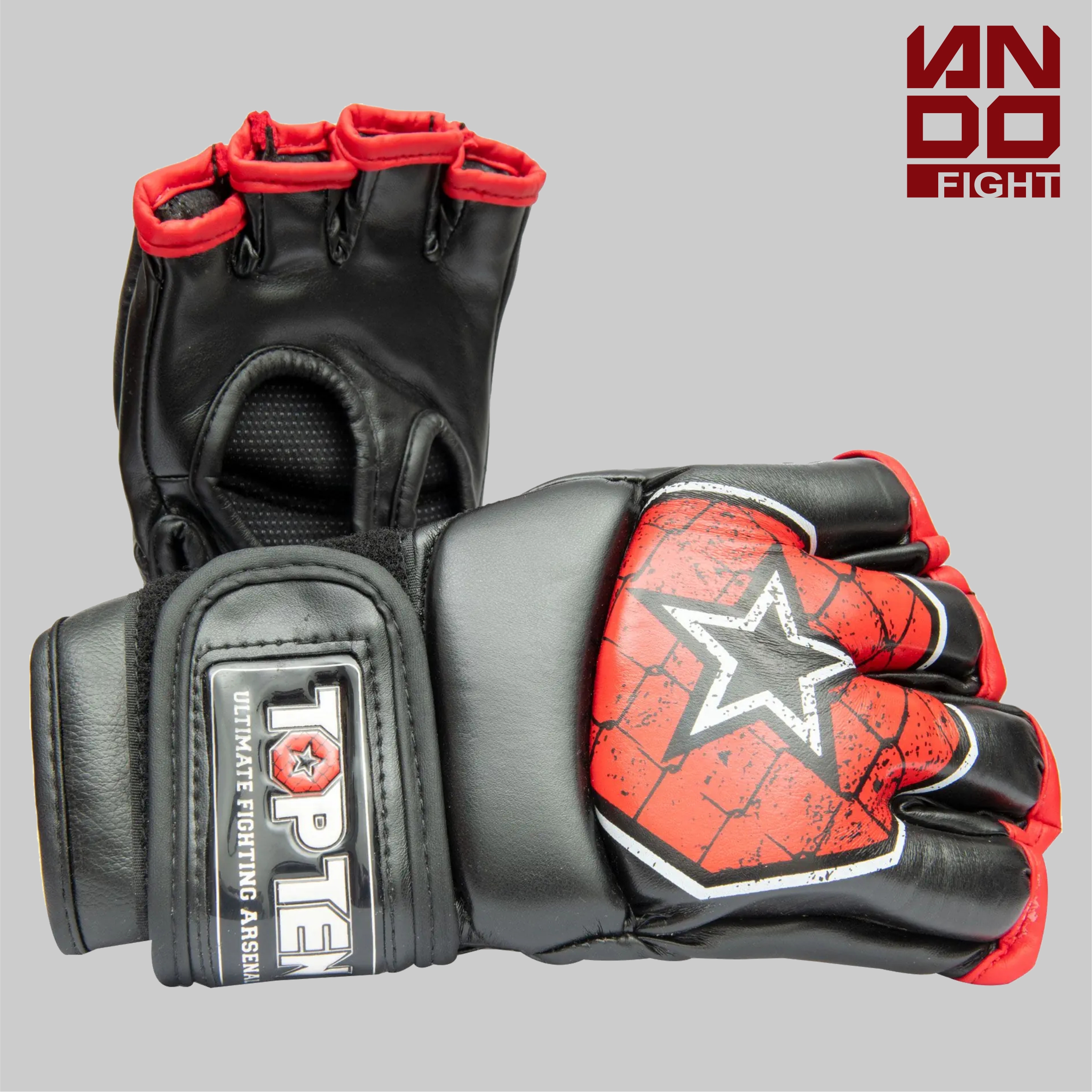 TOPTEN MMA gloves “Octagon” Красные